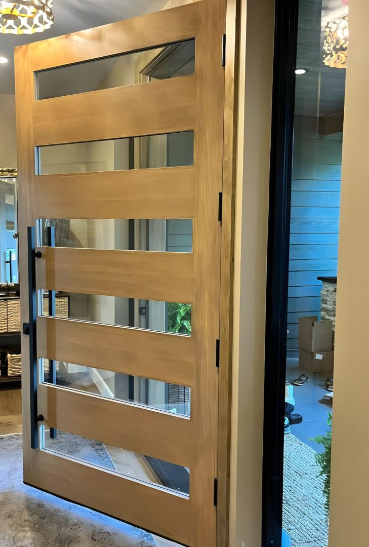 The Emtek Square Long Door Pull combines modern aesthetics with durability, making it an ideal choice for residential and commercial applications. Crafted from high-quality stainless steel, its sleek square profile adds a contemporary touch to any entryway. The 36-inch center-to-center size, is perfect for large doors, offering a bold design statement and easy functionality. Ideal for modern homes and office spaces looking for a polished, sophisticated finish. Monarch Homes