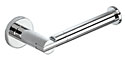 Gatco Channel Toilet Paper Holder - Euro Single Post (Polished Chrome)