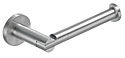 Gatco Channel Toilet Paper Holder - Euro Single Post (Satin Nickel)