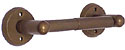 Longleaf Round Rosette Series Toilet Paper Holder - (Oil Rubbed Bronze)