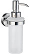 Smedbo Home Wallmount Soap Dispenser (Polished Chrome/Frosted Glass)