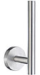 Smedbo Home Spare Toilet Paper Roll Holder (Brushed Chrome)