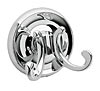 Smedbo Villa Double Towel Hook - (Polished Chrome)