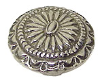 Anne at Home 1-3/8" (35mm) Concha Cabinet Knob (Bright Pewter)