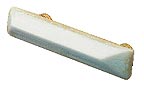 Artisan Pulls 3" (76mm) Center-to-Center Cabinet Pull - Polished Brass (Moonstone)