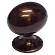 Artisan Knobs 1-5/16" (33mm) Oval Cabinet Knob (Sable)