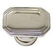 B & M Hardware Art Deco 1-1/4" (32mm) Oblong Cabinet Knob (Polished Nickel)