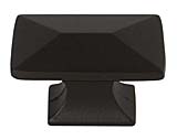 Hickory Hardware Bungalow 1-1/4" (32mm) Cabinet Knob (Matte Black)