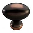 Hickory Hardware Williamsburg 1-1/4" (32mm) Cabinet Knob (Oil Rubbed Bronze Highlighted)