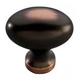 Hickory Hardware Williamsburg 1-1/4" (32mm) Cabinet Knob (Oil Rubbed Bronze Highlighted)