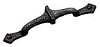 Hickory Hardware Mountain Lodge 3" (76mm) Center-to-Center Cabinet Pull (Black Iron)