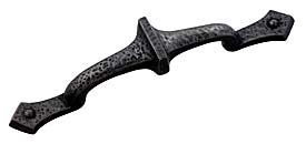 Hickory Hardware Mountain Lodge 3" (76mm) Center-to-Center Cabinet Pull (Black Iron)