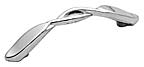 Hickory Hardware Eclipse 3" (76mm) Center-to-Center Cabinet Pull (Chrome)