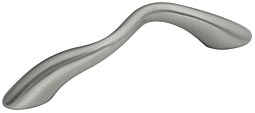 Hickory Hardware Metropolis 3" (76mm) Center-to-Center Cabinet Pull (Satin Nickel)