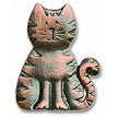 Buck Snort Lodge 2-1/8" (54mm) Cat Cabinet Knob