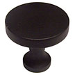 Colonial Bronze 1-1/2" (38mm) Solid Brass Cabinet Knob (Matte Satin Black)