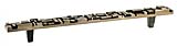 DuVerre Offset 9" (229mm) Center-to-Center Cabinet Pull (Antique Brass)
