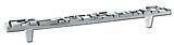 DuVerre Offset 9" (229mm) Center-to-Center Cabinet Pull (Polished Chrome)