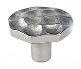 DuVerre Pomegranate 1-1/4" (32mm) Round Cabinet Knob (Satin Nickel)