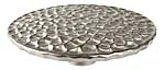 DuVerre Pomegranate 4-3/8" (111mm) Round Cabinet Knob (Satin Nickel)