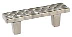 DuVerre Pomegranate 1-7/8" (48mm) Center-to-Center Cabinet Pull (Satin Nickel)