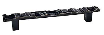 DuVerre 6-7/8" (175mm) Center-to-Center Rio Cabinet/Appliance Pull (Oil Rubbed Bronze)