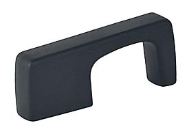 DuVerre 2" (51mm) Center-to-Center Rise - Small Cabinet Pull (Black Matte)