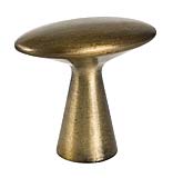 DuVerre 1-5/8" (41mm) Series 3 - Cabinet Knob (Antique Brass)