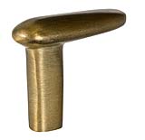 DuVerre 1-3/8" (35mm) Series 3 - Cabinet Knob (Antique Brass)