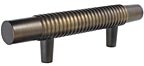 DuVerre 3" (76mm) Center-to-Center Stacked Cabinet Pull (Oil Rubbed Bronze)