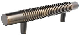 DuVerre 4" (102mm) Center-to-Center Stacked Cabinet Pull (Oil Rubbed Bronze)