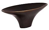 DuVerre 3-1/2" (89mm) Lotus - Oval Cabinet Knob (Oil Rubbed Bronze)