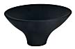 DuVerre 2-3/8" (60mm) Lotus - Cabinet Knob (Black Matte)