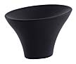 DuVerre 1-3/8" (35mm) Lotus - Cabinet Knob (Black Matte)
