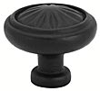 Emtek Tuscany 1-3/4" (44mm) Wardrobe Cabinet Knob - (Flat Black)
