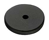Emtek Sandcast Bronze 1-1/4" (32mm) Round Back Plate - (Flat Black)