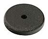 Emtek Sandcast Bronze 1-1/4" (32mm) Round Back Plate - (Medium Bronze)