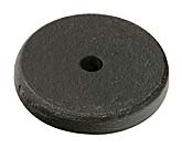Emtek Sandcast Bronze 1-1/4" (32mm) Round Back Plate - (Medium Bronze)