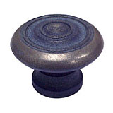 Exxel Decorative Hardware 1-1/2" (38mm) Olde World Cabinet Knob (Dutch Blue)