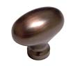 JVJ Hardware Classic 1-3/16" (30mm) Football Cabinet Knob (Old World Bronze)