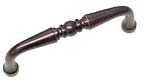 JVJ Hardware Classic 3" (76mm) Center-to-Center Colonial Cabinet Pull (Old World Bronze)