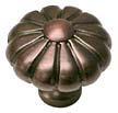 JVJ Hardware Classic 1-3/8" (35mm) Pumpkin Cabinet Knob (Old World Bronze)