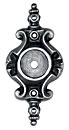 Notting Hill 1-1/4" (32mm) Pembridge Backplate (Antique Pewter)