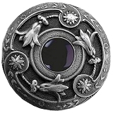 Notting Hill 1-3/8" (35mm) Onyx Cabinet Knob (Antique Pewter)