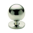 Omnia 1" (25mm) Solid Brass Cabinet Knob (Polished Chrome)