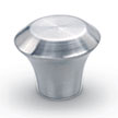Acorn Philosophy 1-1/8" (29mm) Machiavelli Cabinet Knob (Brushed Stainless Steel)