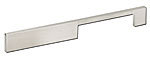 R. Christensen I-Spazio 7-9/16" (192mm) Center-to-Center Cabinet Pull (Brushed Nickel)