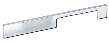 R. Christensen I-Spazio 7-9/16" (192mm) Center-to-Center Cabinet Pull (Polished Chrome)