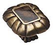 Symphony by Schaub 1-1/2" (38mm) Rectangle Cabinet Knob (Penshell Inlay/Estate Dover)