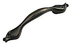 Schaub and Company French Farm 3-3/4" (96mm) Center-to-Center Cabinet Pull (Ancient Bronze)